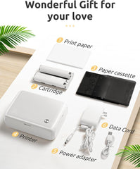 漢印 HPRT CP4000L 家用小型隨身相片印表機  | 熱昇華打印技術| 防水濺射