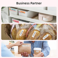 漢印 HPRT 小粉餅 H11 小型標籤打印機 | 標籤防水、防油、防刮｜藍牙連接 操作簡單