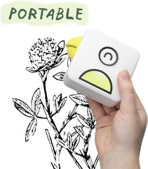 漢印 HPRT Poooli  L2 無墨錯題打印機 | 耗材防水、防油、防刮｜藍牙連接 操作簡單