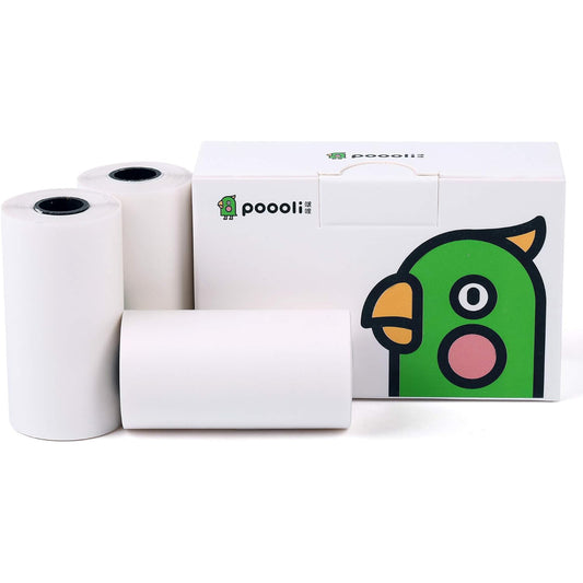 漢印 HPRT Poooli  L2 L8 專用熱敏打印紙｜10年不褪色｜不含雙酚A (BPA-Free) 1500